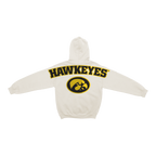 Iowa Hawkeyes Bone Chenille Pullover Hoodie