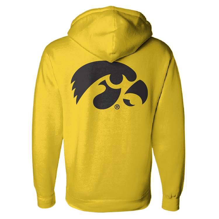 Iowa Hawkeyes Fade Hoodie