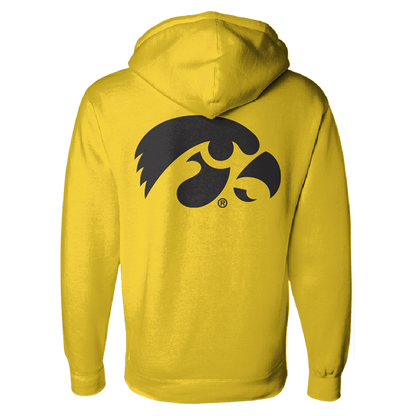Iowa Hawkeyes Fade Hoodie