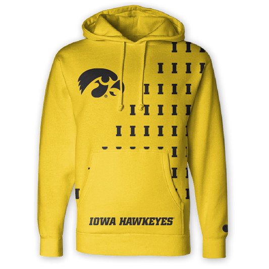 Iowa Hawkeyes Fade Hoodie