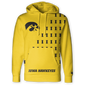 Iowa Hawkeyes Fade Hoodie