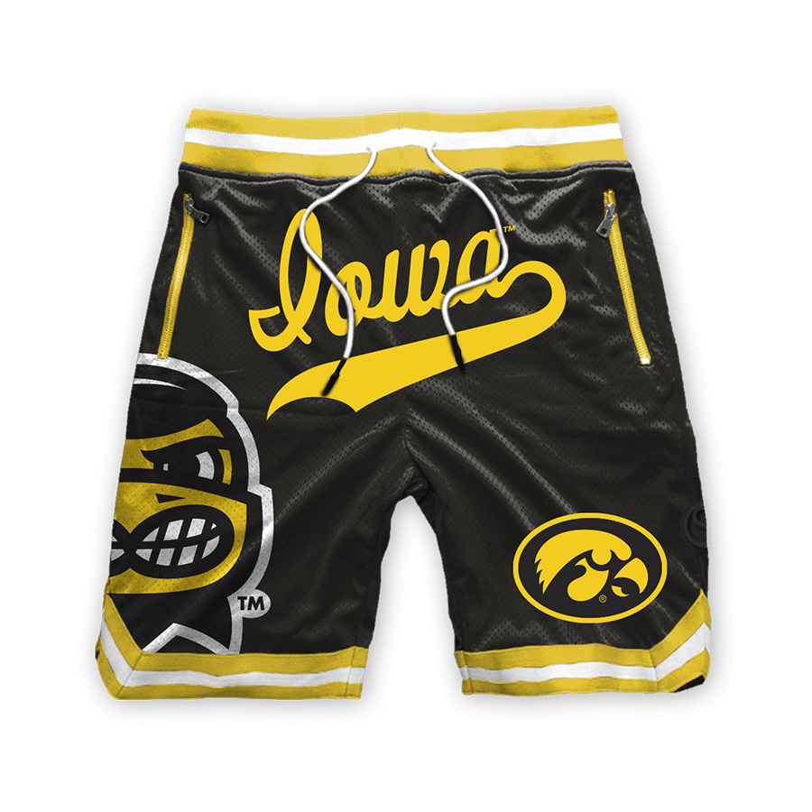 Iowa Hawkeyes Poly Mesh Shorts