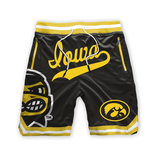 Iowa Hawkeyes Poly Mesh Shorts