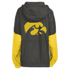 Iowa Hawkeyes Retro Pullover Windbreaker