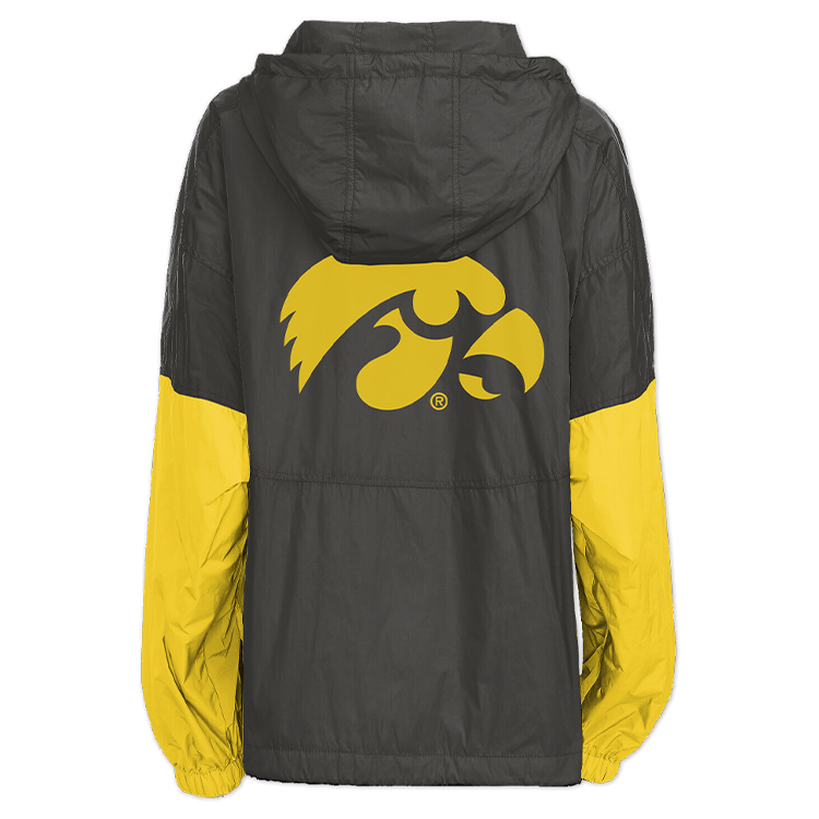 Iowa Hawkeyes Retro Pullover Windbreaker