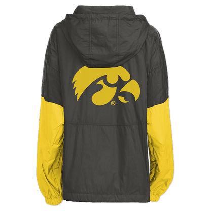 Iowa Hawkeyes Retro Pullover Windbreaker