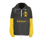 Iowa Hawkeyes Retro Pullover Windbreaker