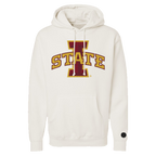 Iowa State Cyclones Bone Chenille Pullover Hoodie