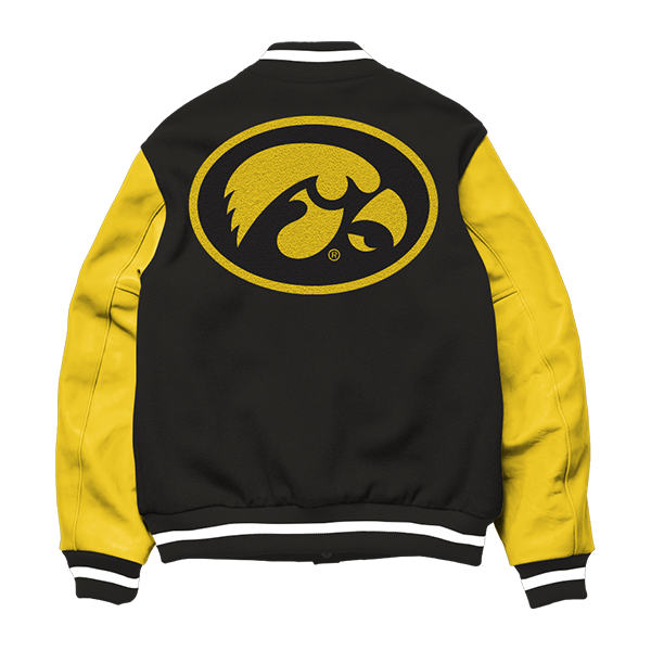 Iowa Hawkeyes Varsity Jacket