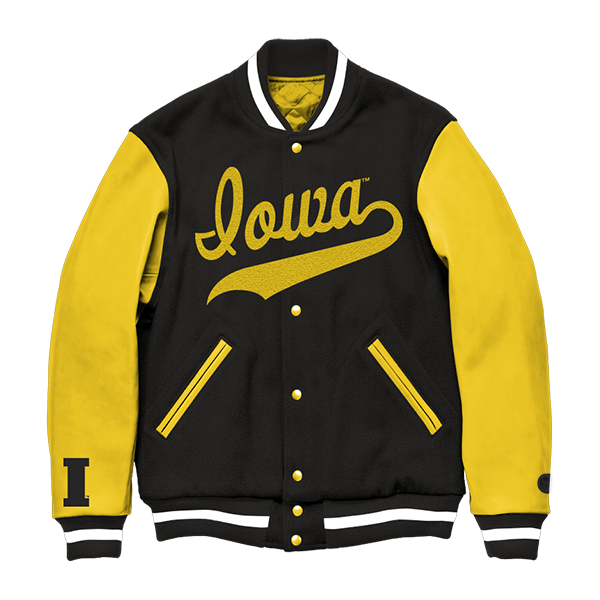 Iowa Hawkeyes Varsity Jacket