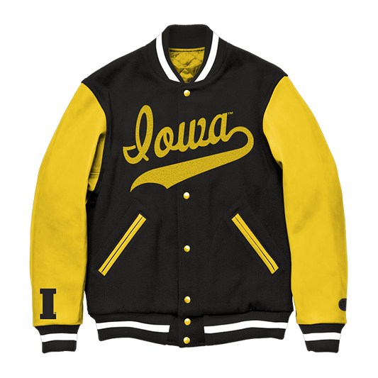 Iowa Hawkeyes Varsity Jacket