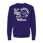 Kansas State Wildcats Retro Blink Sweatshirt