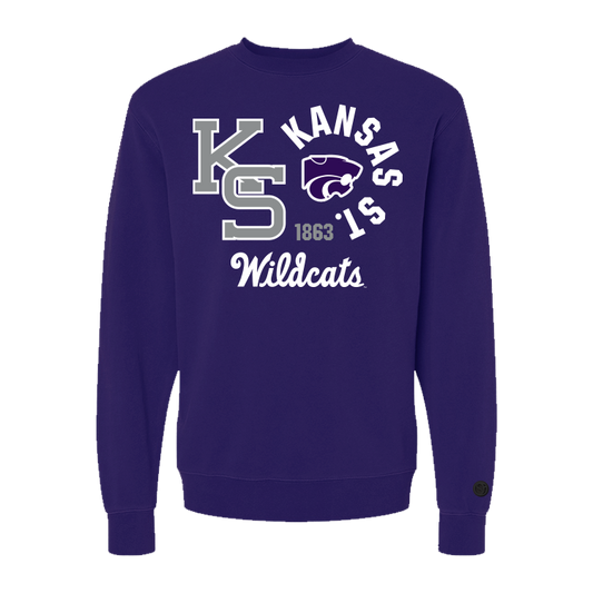 Kansas State Wildcats Retro Blink Sweatshirt