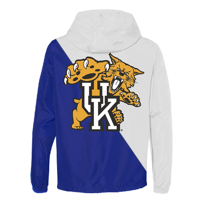 Cortavientos bicolor de los Kentucky Wildcats