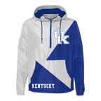 White; blue Kentucky Wildcats Windbreaker - Official NCAA Licensed Collegiate Apparel