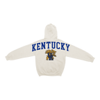 Kentucky Wildcats Bone Chenille Zip Hoodie