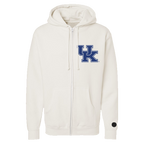 Bone Kentucky Wildcats Zip Hoodie - Official NCAA Licensed Collegiate Apparel