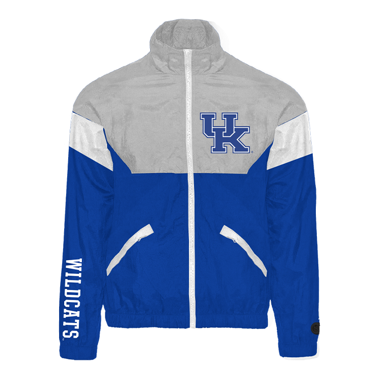 Blue Kentucky Wildcats Track Jacket - Official NCAA Licensed Collegiate Apparel