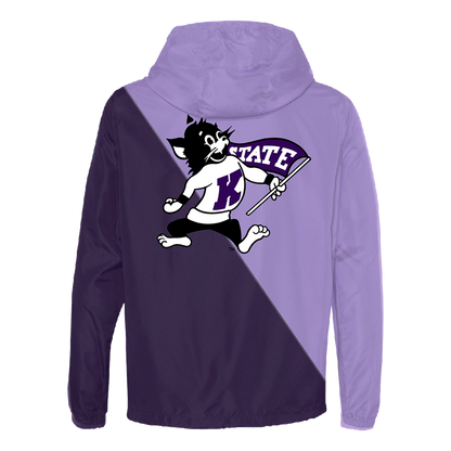 Kansas State Wildcats Two Tone Windbreaker