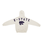 Kansas State Bone Chenille Pullover Hoodie