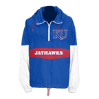 Kansas Jayhawks Retro Pullover Windbreaker