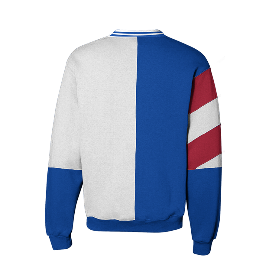 Kansas Jayhawks Split Crewneck