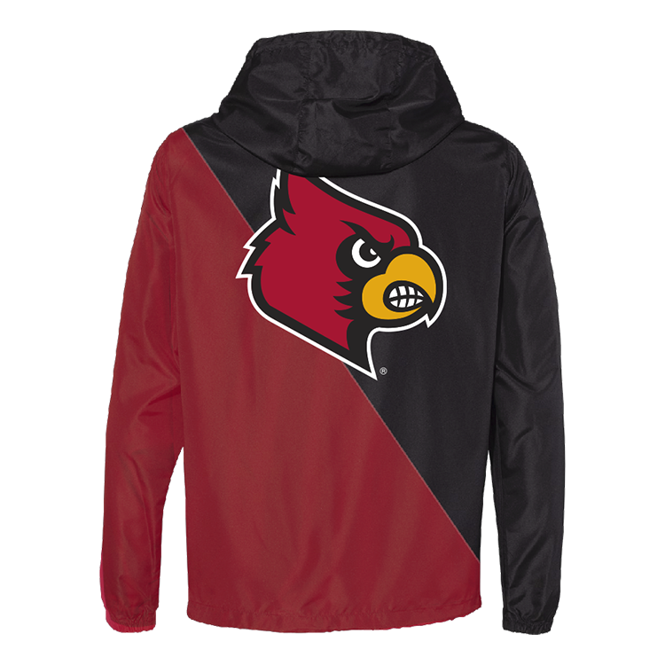 Louisville Cardinals Two Tone Windbreaker