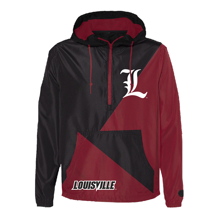 Louisville Cardinals Two Tone Windbreaker