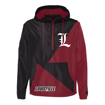 Louisville Cardinals Two Tone Windbreaker