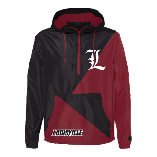 Louisville Cardinals Two Tone Windbreaker