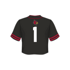 Louisville Cardinals Fashion Cropped Baseball Jersey
