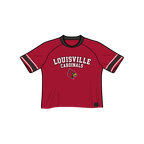 Louisville Cardinals Fashion Cropped Football Jersey