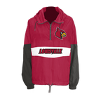 Louisville Cardinals Retro Pullover Windbreaker
