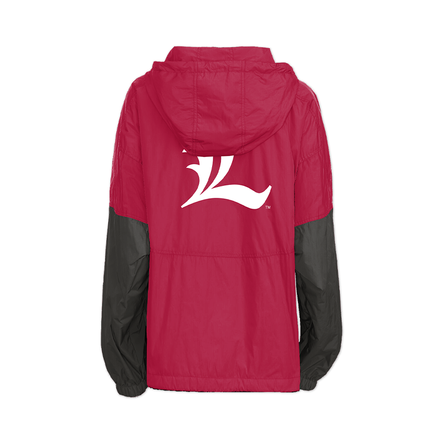 Louisville Cardinals Retro Pullover Windbreaker