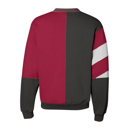 Louisville Cardinals Split Crewneck