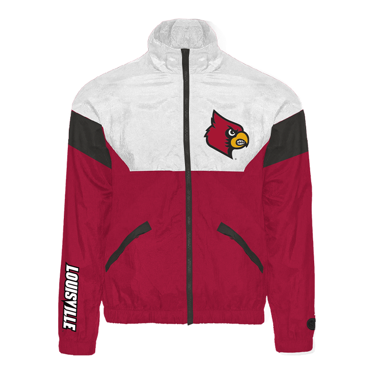 Louisville Cardinals Retro Track Jacket