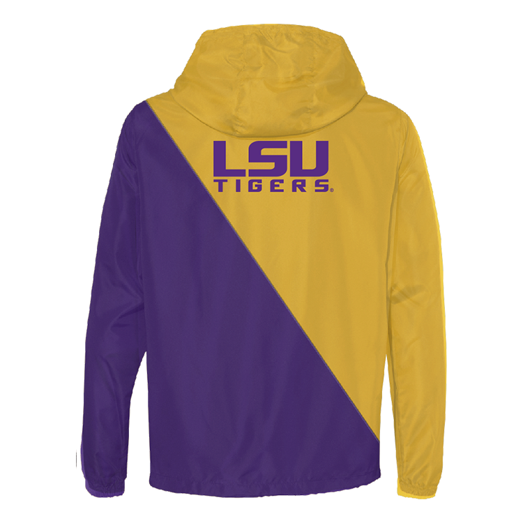 LSU Tigers Two Tone Windbreaker