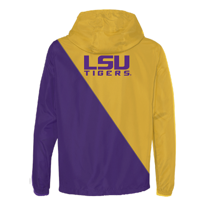 LSU Tigers Two Tone Windbreaker