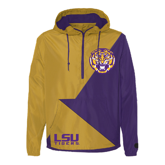 LSU Tigers Two Tone Windbreaker