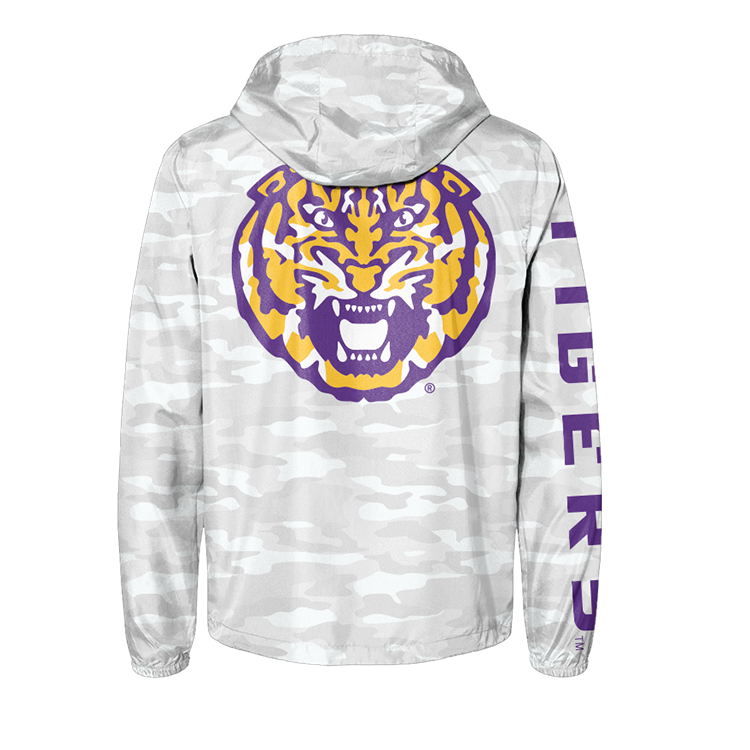 Chaqueta de camuflaje de los LSU Tigers