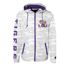 Camouflage LSU Tigers Hooded Jacket - Official NCAA Licensed Collegiate Apparel