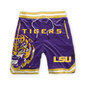 LSU Tigers Poly Mesh Shorts
