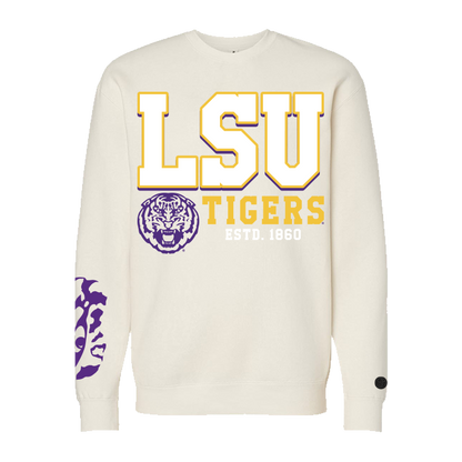 LSU Tigers Retro Blink Sweatshirt