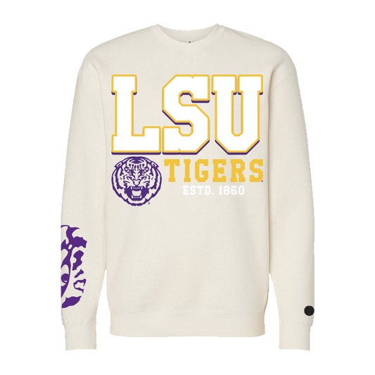 LSU Tigers Retro Blink Sweatshirt