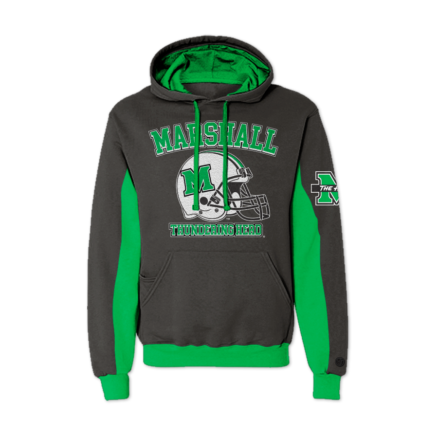 Marshall Thundering Herd AOP Chenille Pullover Hoodie