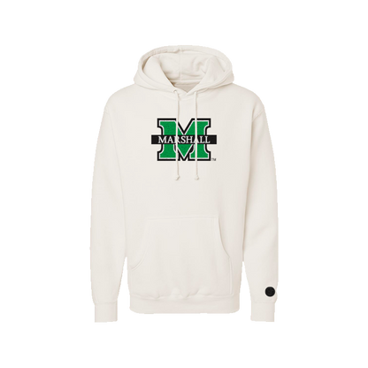 Marshall Thundering Herd Bone Chenille Pullover Hoodie