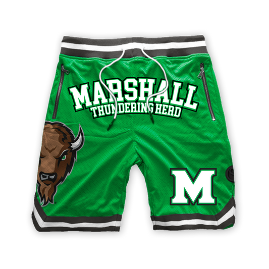 Marshall Thundering Herd Poly Mesh Shorts