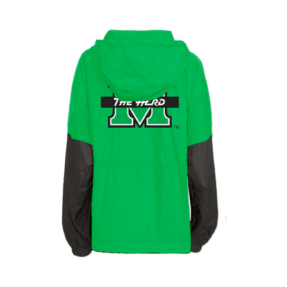 Marshall Thundering Herd Retro Pullover Windbreaker