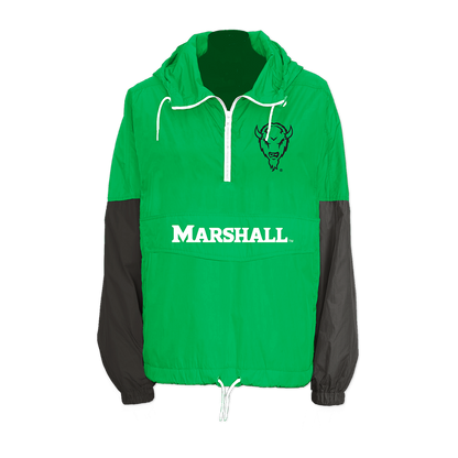 Marshall Thundering Herd Retro Pullover Windbreaker