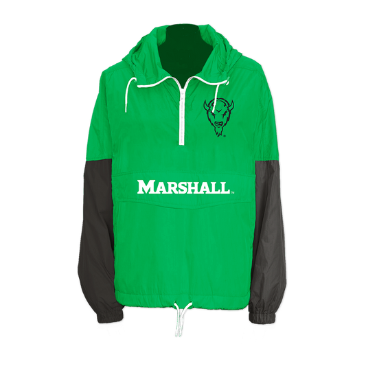 Marshall Thundering Herd Retro Pullover Windbreaker